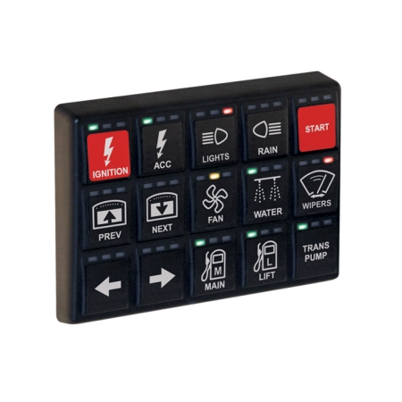 MoTeC KeyPad 15 Button 